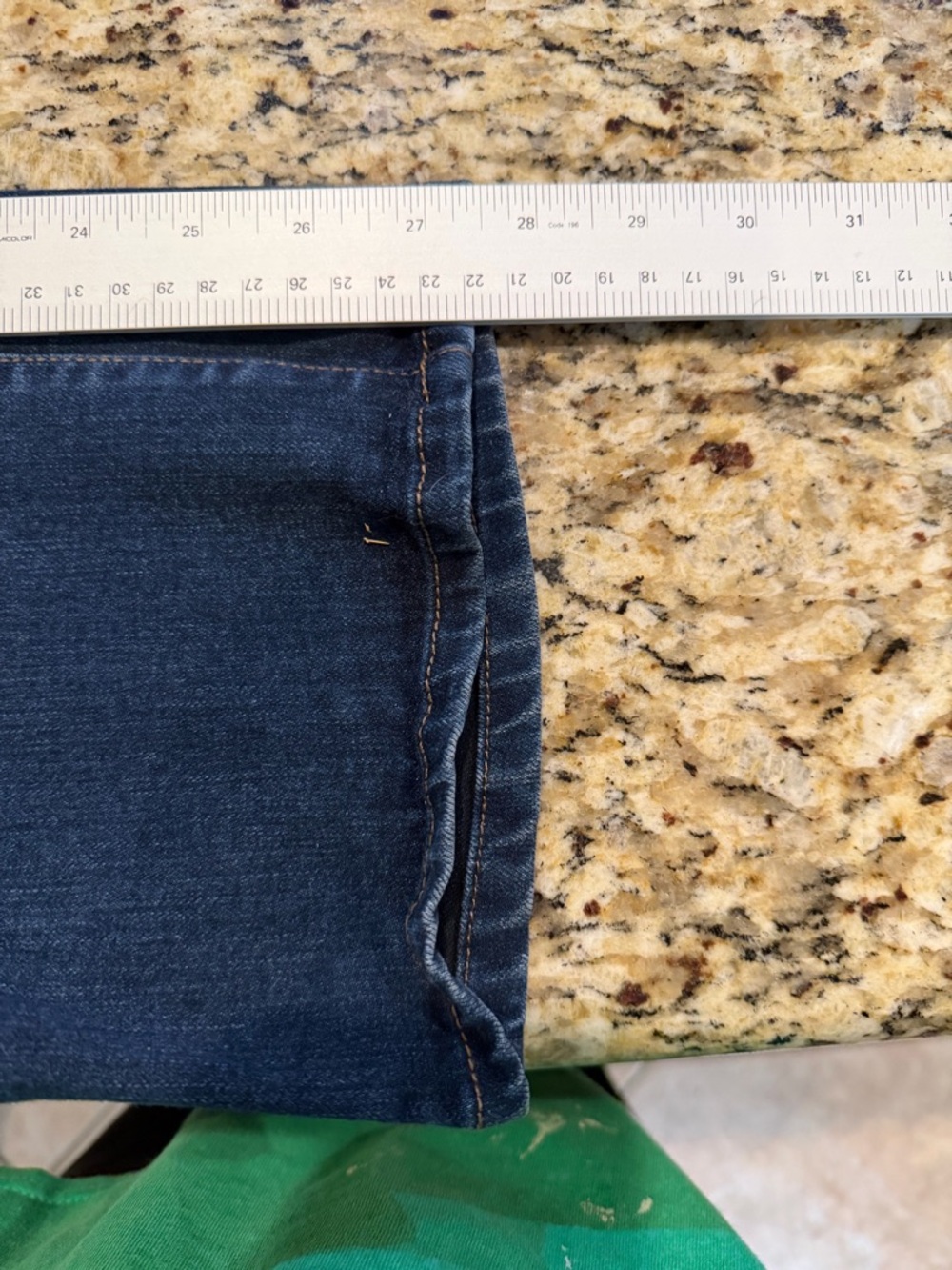 Time and Tru Slim Straight skinny Blue Jeans women’s plus 22 - Picture 6 of 6